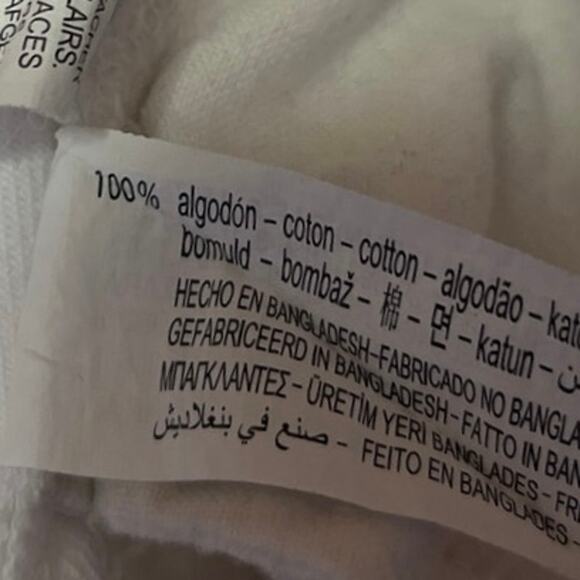 Zara Women's White High Waisted Cut Off Frayed Raw Hem Denim Jean Shorts Size 4 - Picture 5 of 5